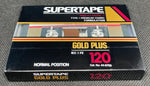 Realistic Supertape Gold Plus 1992 C120 front Scuffed
