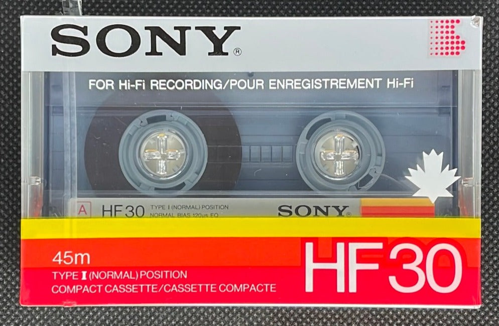 SONY HF - 1985 - US - Blank Cassette Tape - New Sealed