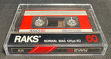 RAKS HD-I 1977 Blank Cassette Tape