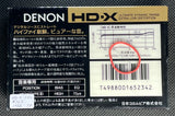 Denon HD-X 1988 JP Blank Cassette Tape C50