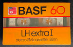 BASF LH EXTRA I 1981 White label C60 front Humidity