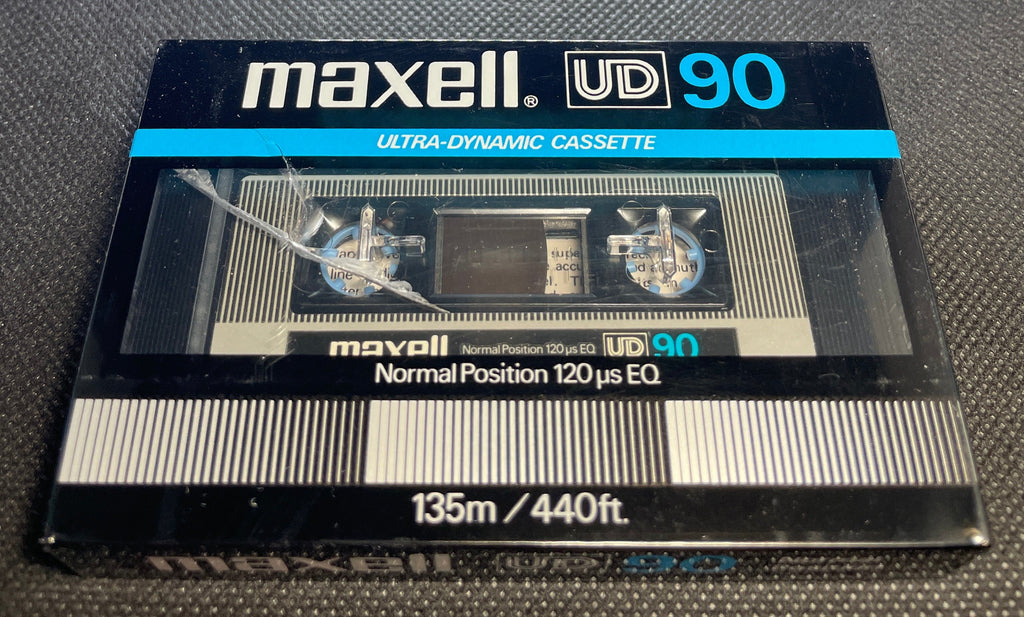 Maxell UD - 1982/83 - EU - Blank Cassette Tape - New Sealed