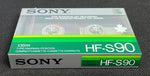 SONY HF-S 1985 C90 top view Canadian Maple Leaf