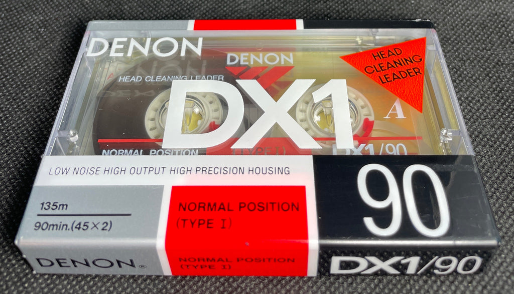 Denon DX1 - 1992 - EU - Blank Cassette Tape - New Sealed
