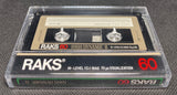 RAKS HD-II 1978 Blank Cassette Tape