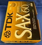TDK SA-X 1992 C60 Unopened box