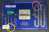 Maxell XLI-S 1994 JP Blank Cassette Tape C90
