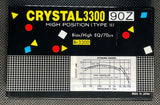 Crystal3300 1988 US(JP) C90 Blank cassette Tape