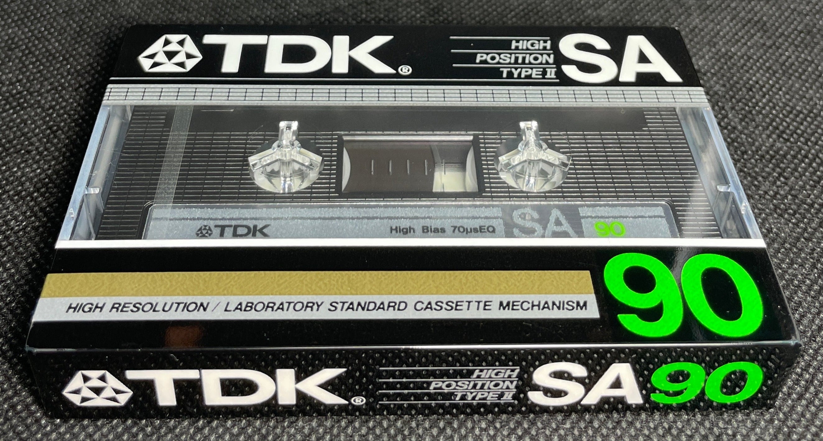 TDK SA - 1984 - US - Blank Cassette Tape - New Sealed