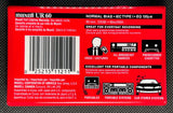 Maxell UR 2002 C60 Blank Cassette Tape South Korea