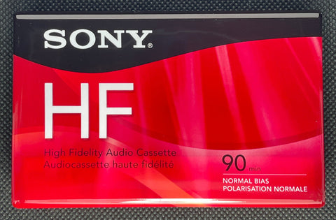 Cassette Audio NEUVE Sony HF 90 - High Fidelity Type 120us Normal C-90HFC Cassette Audio NEUVE Sony HF 90 - High Fidelity Type 120us Normal C-90HFC