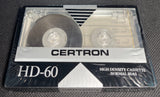 Certron HD 1992 C60 Blank Cassette Tape