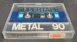 Realistic Supertape Metal 1986 C90 Blank Cassette Tape