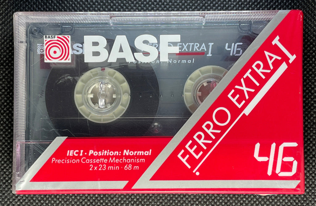 BASF Ferro Extra I - 1991 - CA - Blank Cassette Tapes - New Sealed