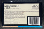 Memorex HB II 1987 C60 back