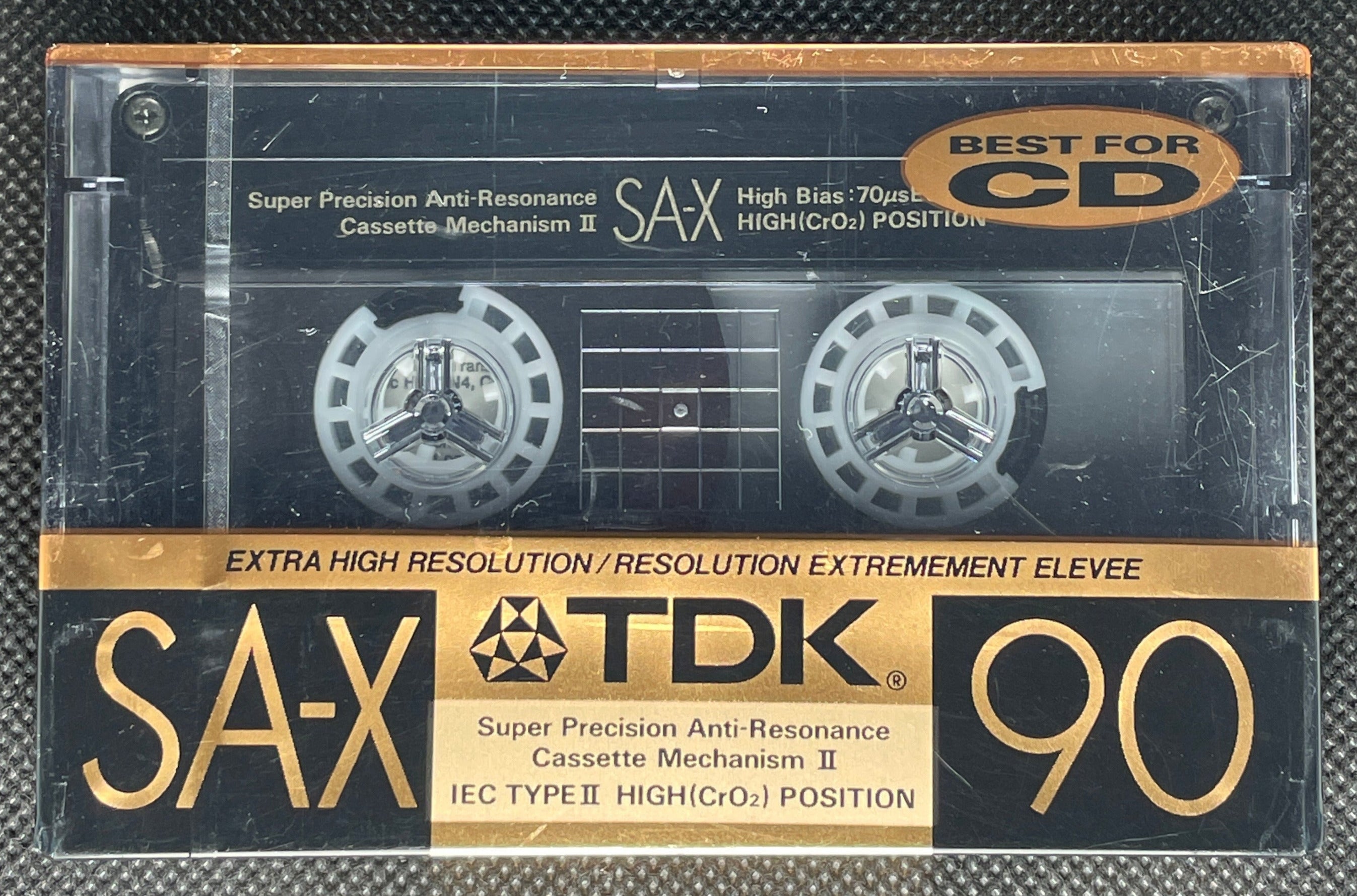 TDK SA-X - 1989 (2.0) - US - Blank Cassette Tape - New Sealed