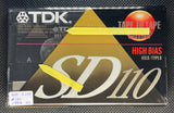 TDK SD 1992 US Blank Cassette Tape C110