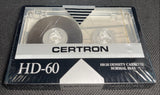 Certron HD 1992 C60 Blank Cassette Tape