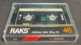 RAKS HD-I 1978 Blank Cassette Tape