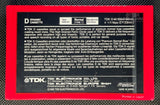 TDK D - 1982 - US/EU