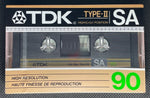 TDK SA 1987 C90 JP front