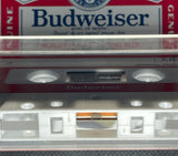 Budweiser LN 1999 Blank Cassette Tape close up view