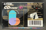TDK CD Power 2001 90 Minutes B-Grade back 