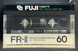 Fuji FR-II 1982 US Blank cassette Tape C60