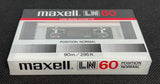 Maxell LN 1983 C60 top view