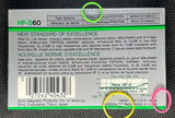SONY HF-S 1986 CA Blank Cassette Tape