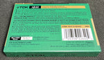 TDK AR 1988 US C60 Blank Cassette Tape back