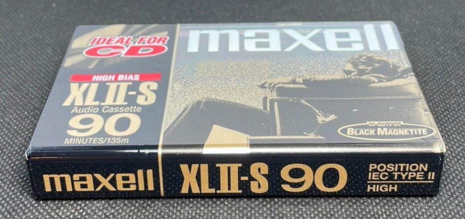 Sealed Maxell XL II S 90 Blank Audio Cassette Tape Position IEC Type High 
