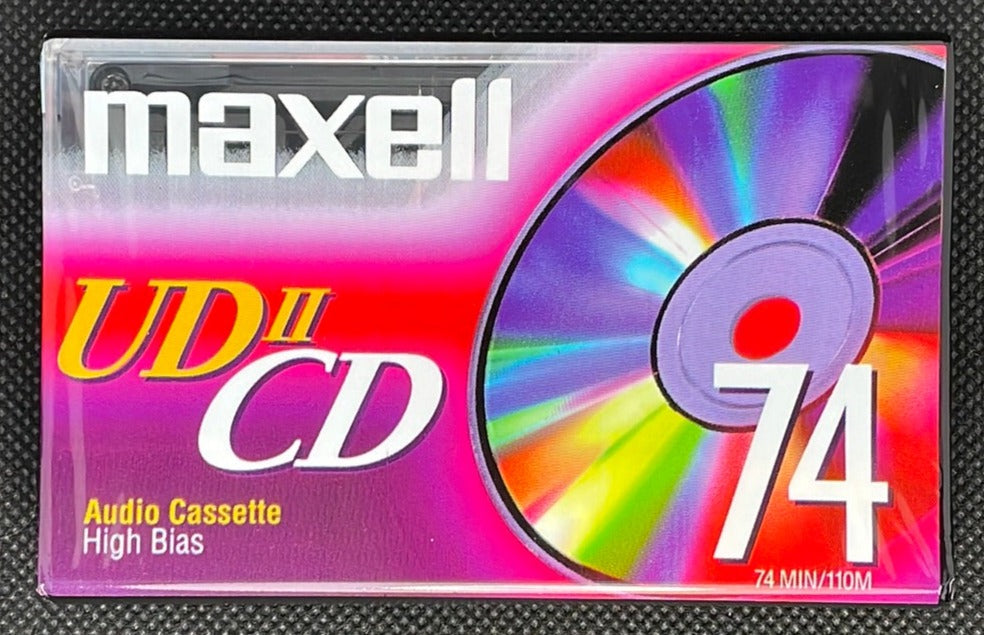 Maxell UDII CD - 2002 - Blank Cassette Tape - New Sealed