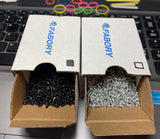 Black and Silver screws for Cassette tape shells