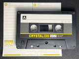 Crystal3300 1988 US(JP) C90 Blank cassette Tape