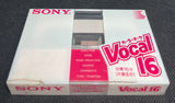 SONY Vocal 16 1983 Blank Cassette Tape