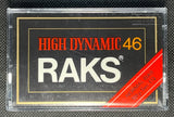 RAKS HD-I 1977 Blank Cassette Tape