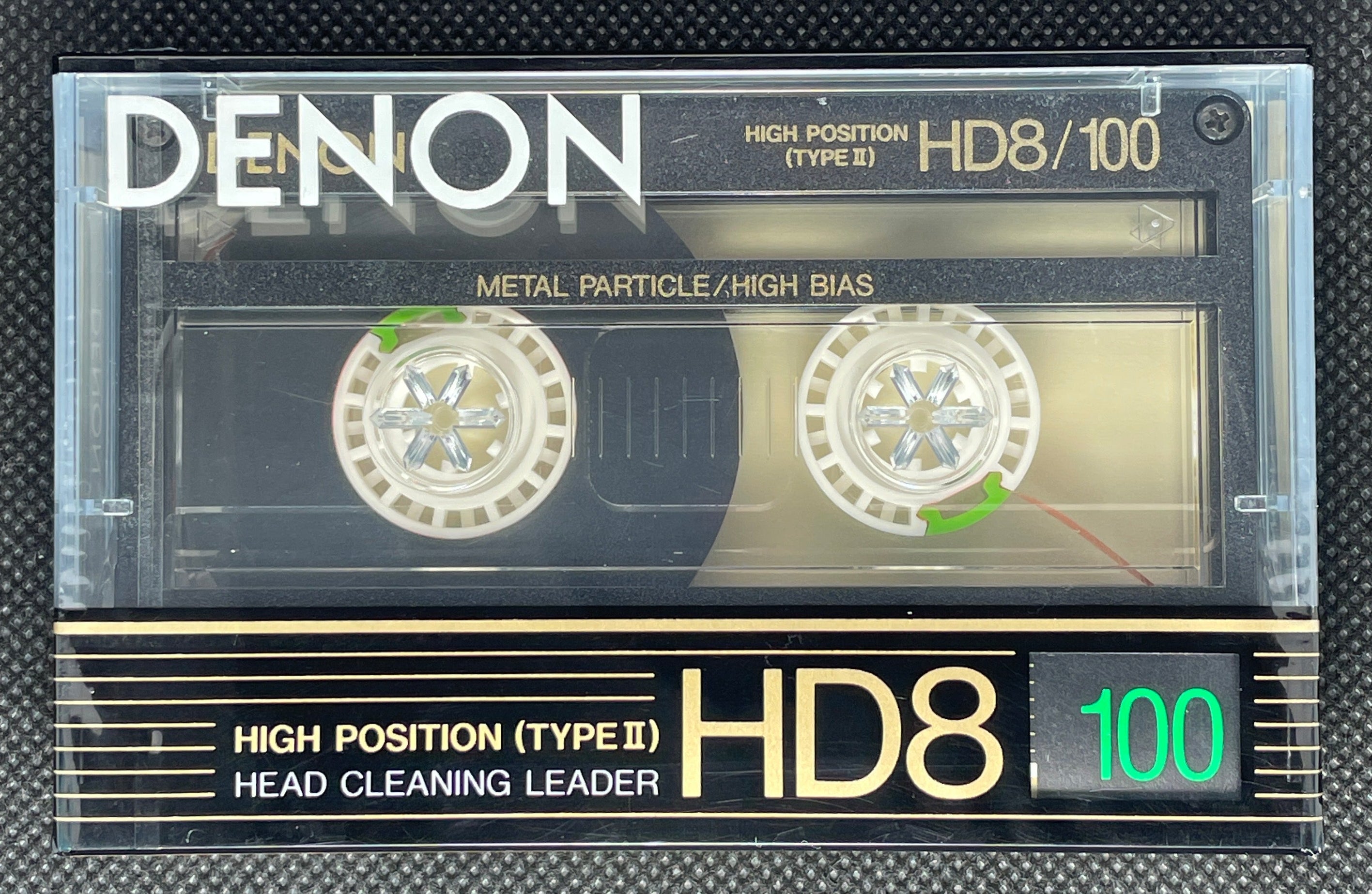 Denon HD8 - 1988 - US - Blank Cassette Tape - New Sealed