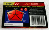 TDK D C60 Thailand back