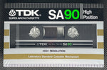 TDK SA 1982 EU C90 Front