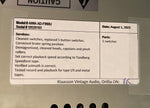 AIWA F990 Cassette Deck 1983 Tech's notes