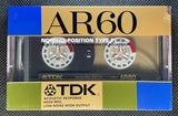 TDK AR 1987 Blank Cassette Tape
