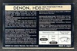 Denon HD8 1988 C60 4CD black back