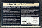 Denon HD8 1988 C60 back B-Grade
