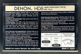 Denon HD8 1988 C60 4CD black back
