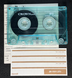 Crown HF-5 1989 Blank Cassette Tape