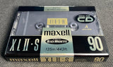 Maxell XLII-S 1991 Blank Cassette Tape