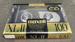 Maxell XLII 1989 C100 US round case top view