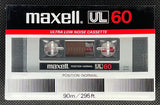 Maxell UL 1983 EU C60 front