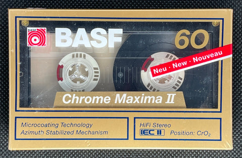 K7 Cassette Audio BASF TPII reference Maxima 90min Position High - NEUF K7 Cassette Audio BASF TPII reference Maxima 90min Position High - NEUF